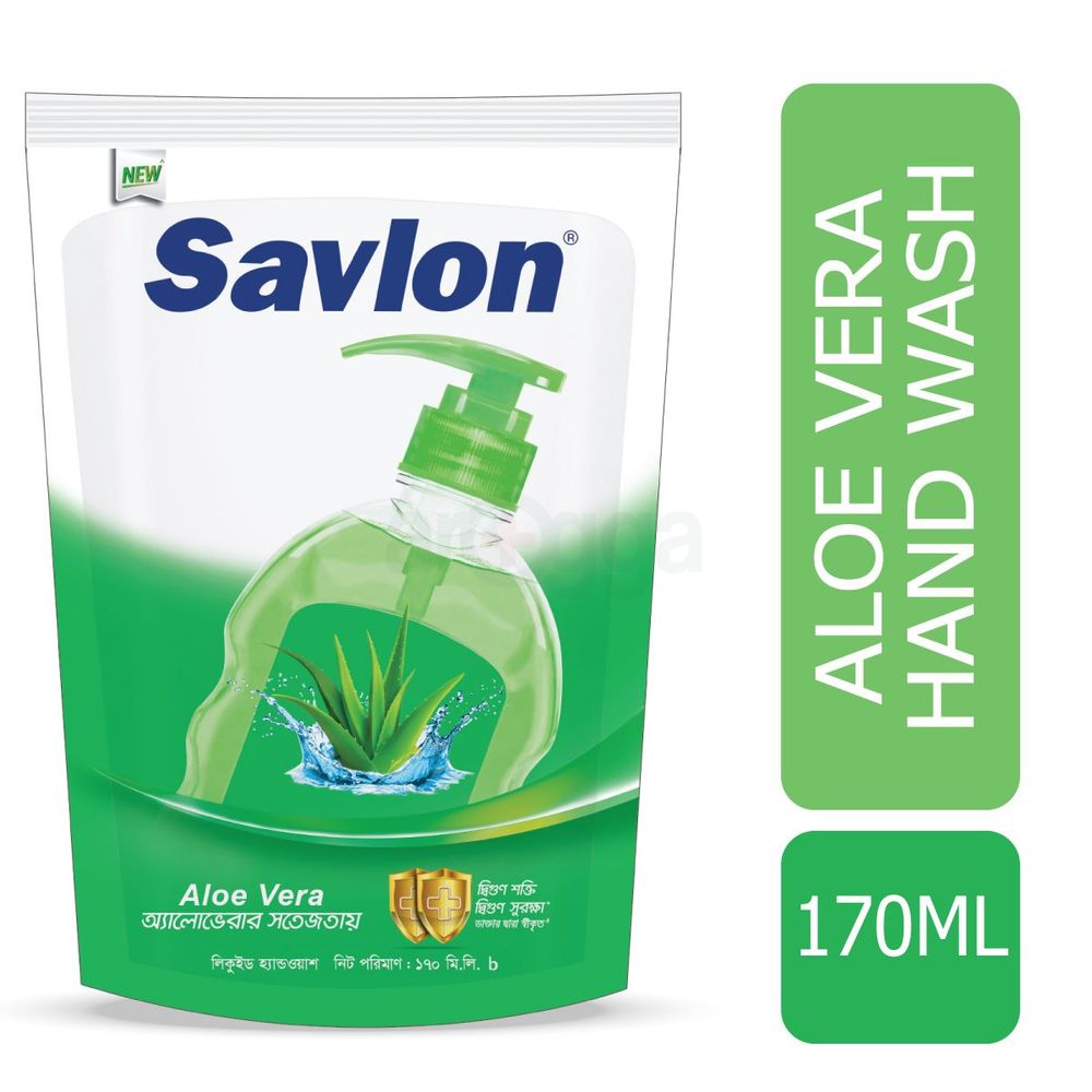 Savlon Aloe Vera Antiseptic Handwash Refill 170ml  