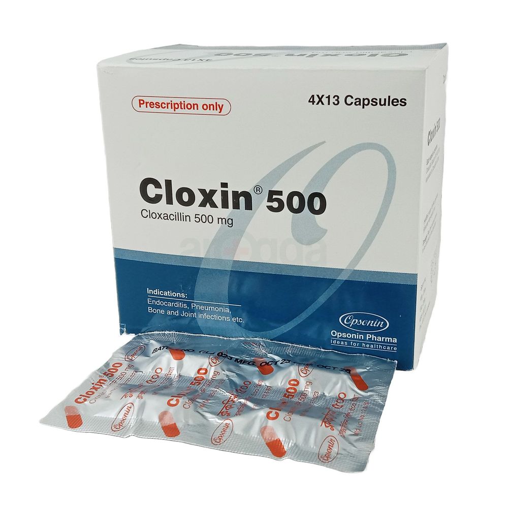 Cloxin 500mg Capsule