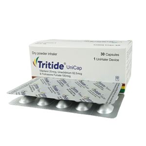 Tritide Unicap 25mcg+100mcg Capsule