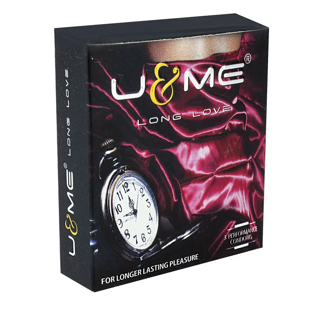 U & ME Long Love Condom 3's Pack  
