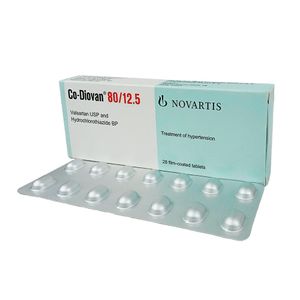 Co-Diovan 12.5/80 12.5mg+80mg Tablet