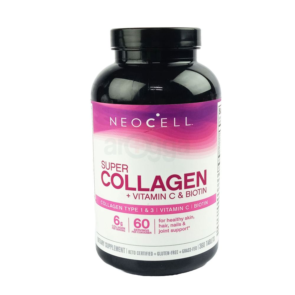 Neocell Super Collagen + Vitamin C & Biotin For Healthy Skin, Hair, Nail & Joint Support 360 Tablets (Made In USA)  