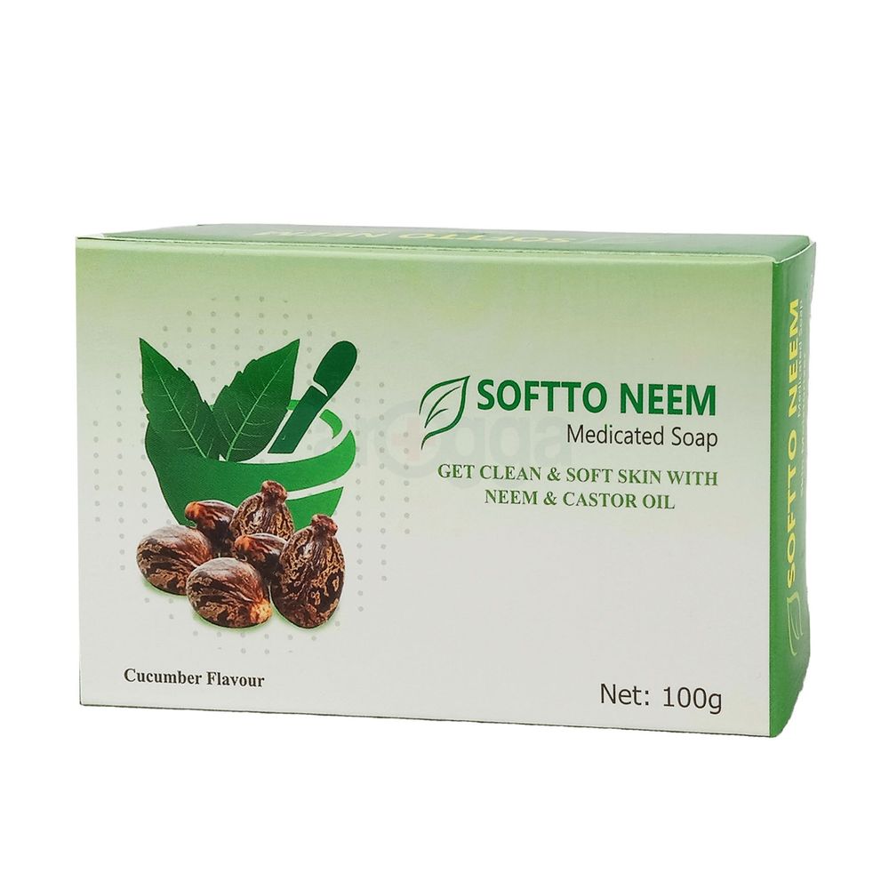 Softto Neem 100gm 100gm soap