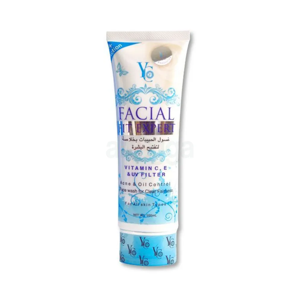 YC Facial Fit Expert Acne & Oil Control Face Wash (Blue)  