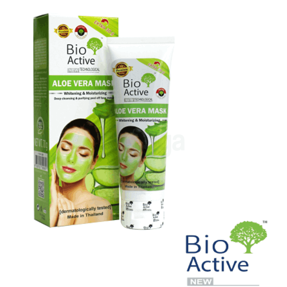 Bio Active New Back To Herbal Aloe Vera White Peel Off Face 70gm  