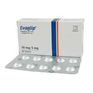 Evaglip 10mg+5mg Tablet