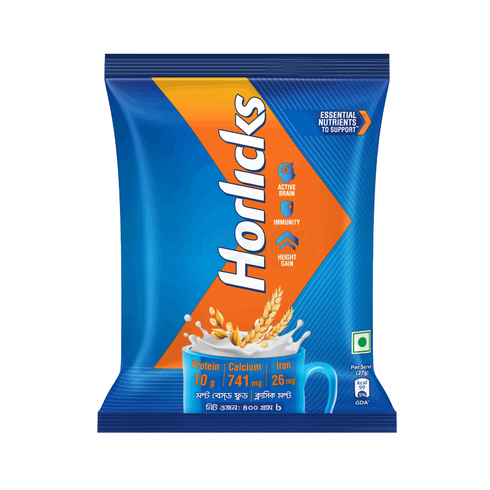 Standard Horlick Health and Nutrition Drink Super Value Pack 400g  