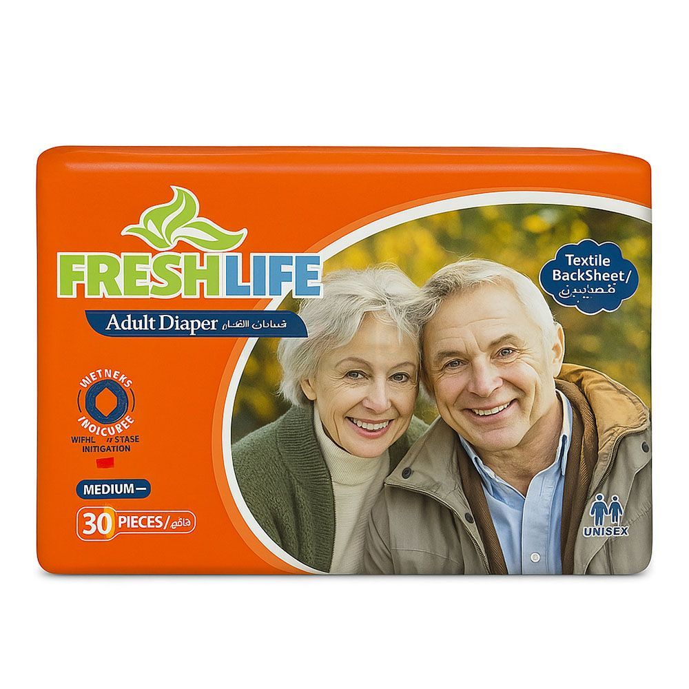 Freshlife Adult Diaper 30pcs - Medium  