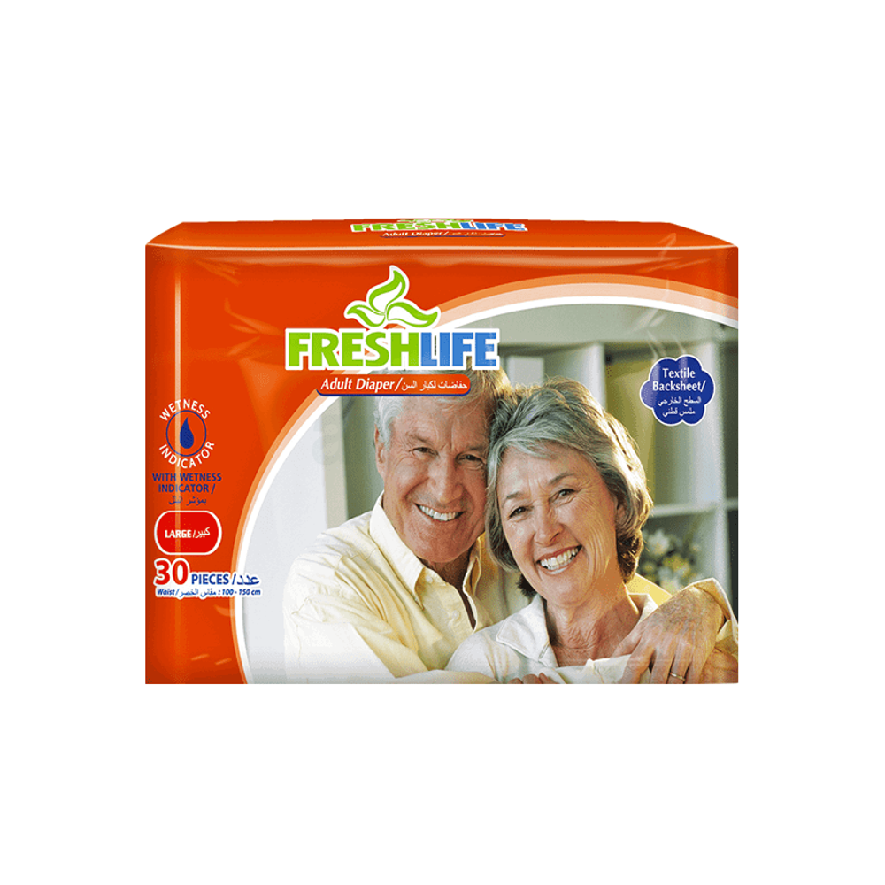 Freshlife Adult Diaper 30pcs - Medium  