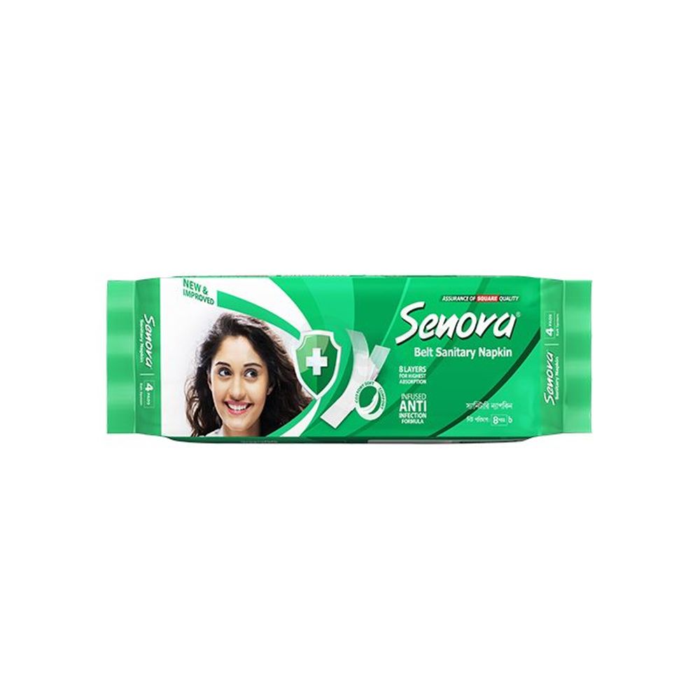 Senora Belt Sanitary Napkin (4 Pads)  