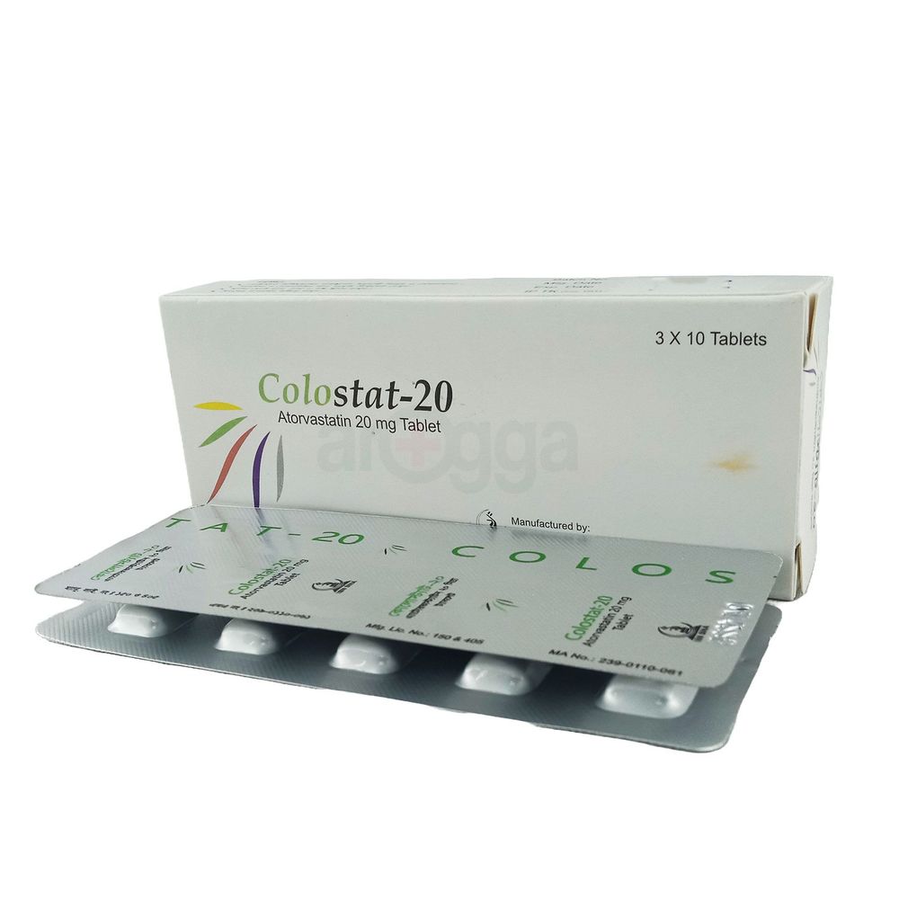 Colostat 20mg Tablet