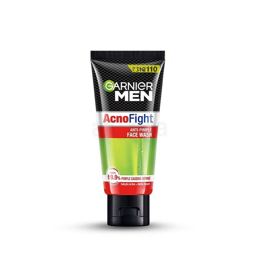 Garnier Men Acno Fight Anti Pimple Face Wash with Salicylic Active & Herba Repair 50gm  