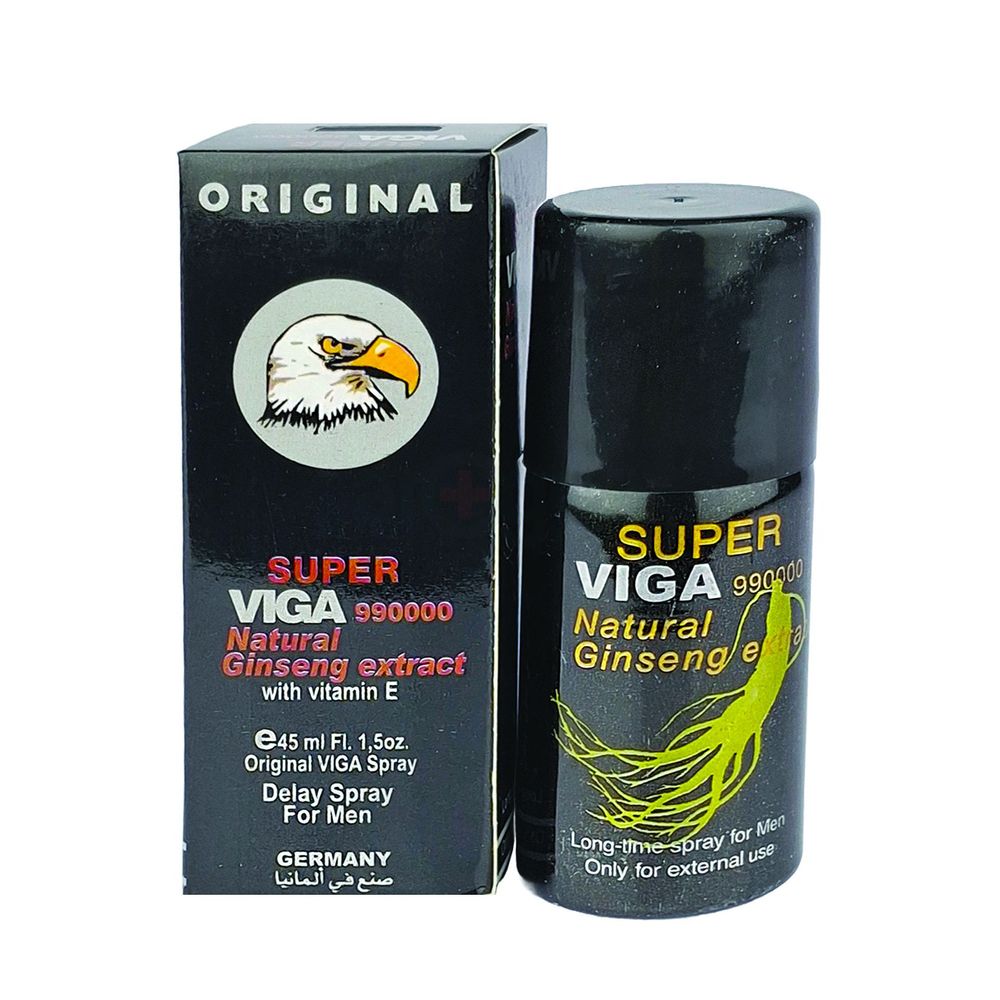 Original Super Viga 990000 Strong Long Time Delay Spray For Men  