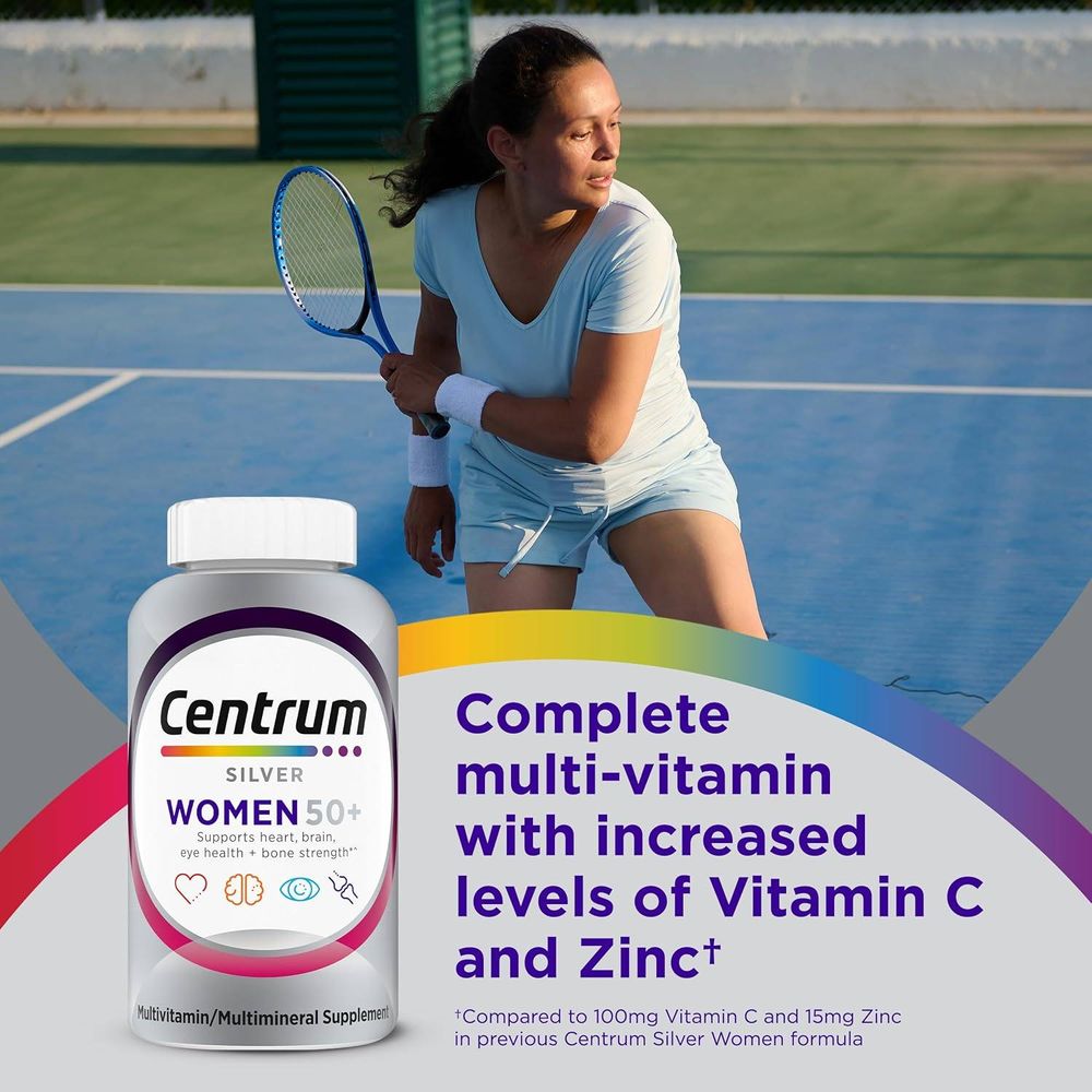Centrum Silver Multivitamin For Women 100 Tablets  
