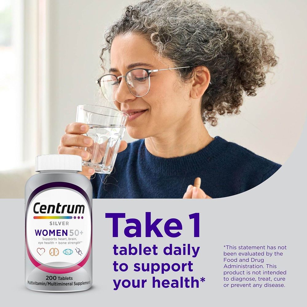 Centrum Silver Multivitamin For Women 100 Tablets  
