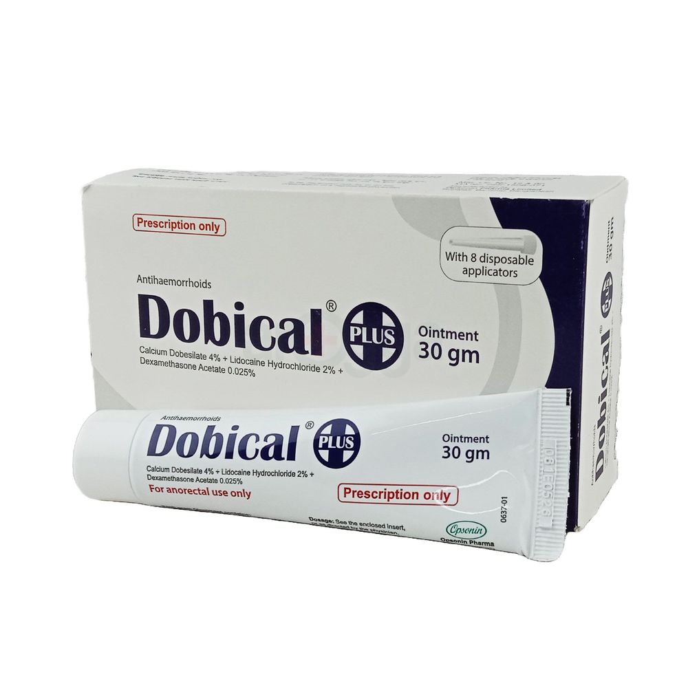 Dobical Plus 4%+2%+0.025% Ointment