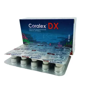 Coralex DX 600mg+400IU Tablet