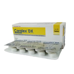 Coralex DX 1500mg+400IU Tablet