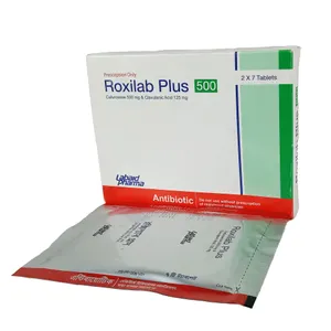 Roxilab Plus 500mg+125mg Tablet