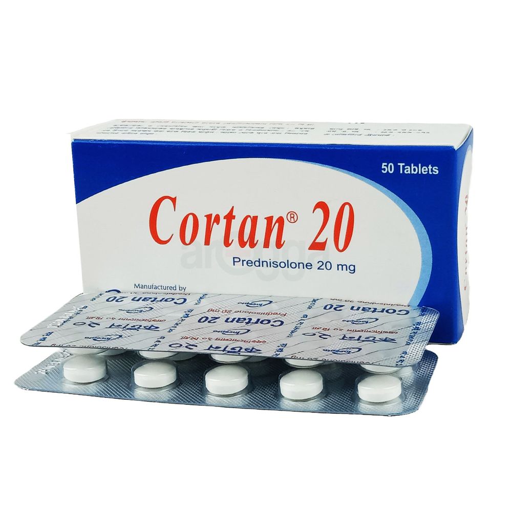 Cortan 20mg Tablet