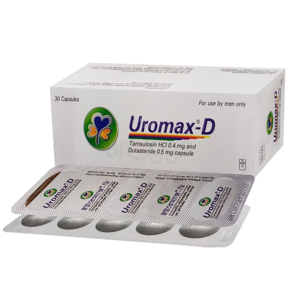 Uromax D 400mcg+500mcg Capsule