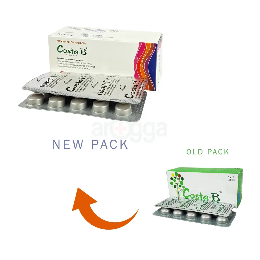 Costa-B price in Bangladesh | Arogga Online Pharmacy