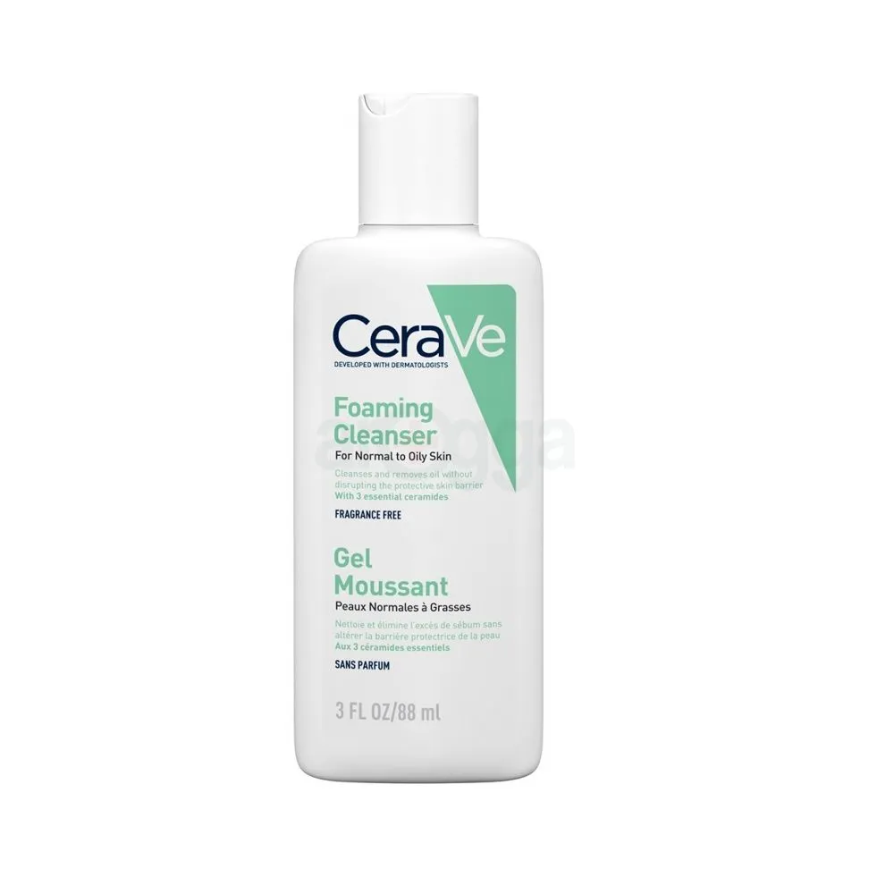 Cerave Foaming Cleanser For Normal To Oily Skin 88ml  