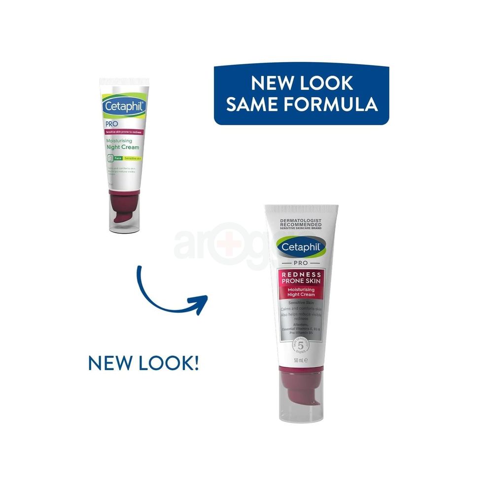 Cetaphil Pro Moisturising Night Cream for Sensitive Skin  