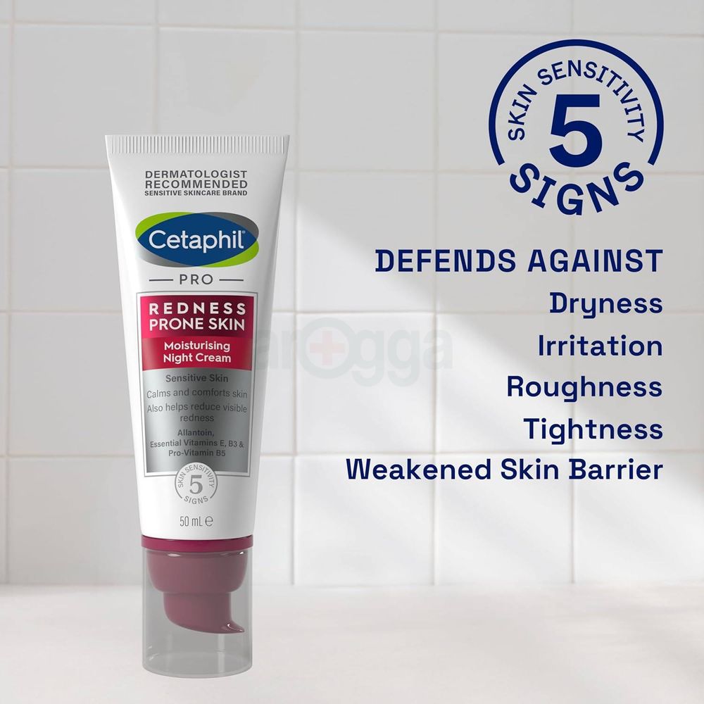 Cetaphil Pro Moisturising Night Cream for Sensitive Skin  
