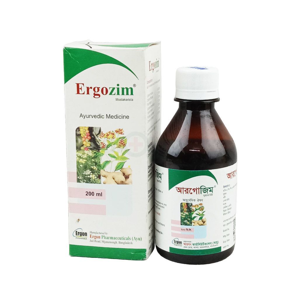 Ergozim 200ml 200ml syrup
