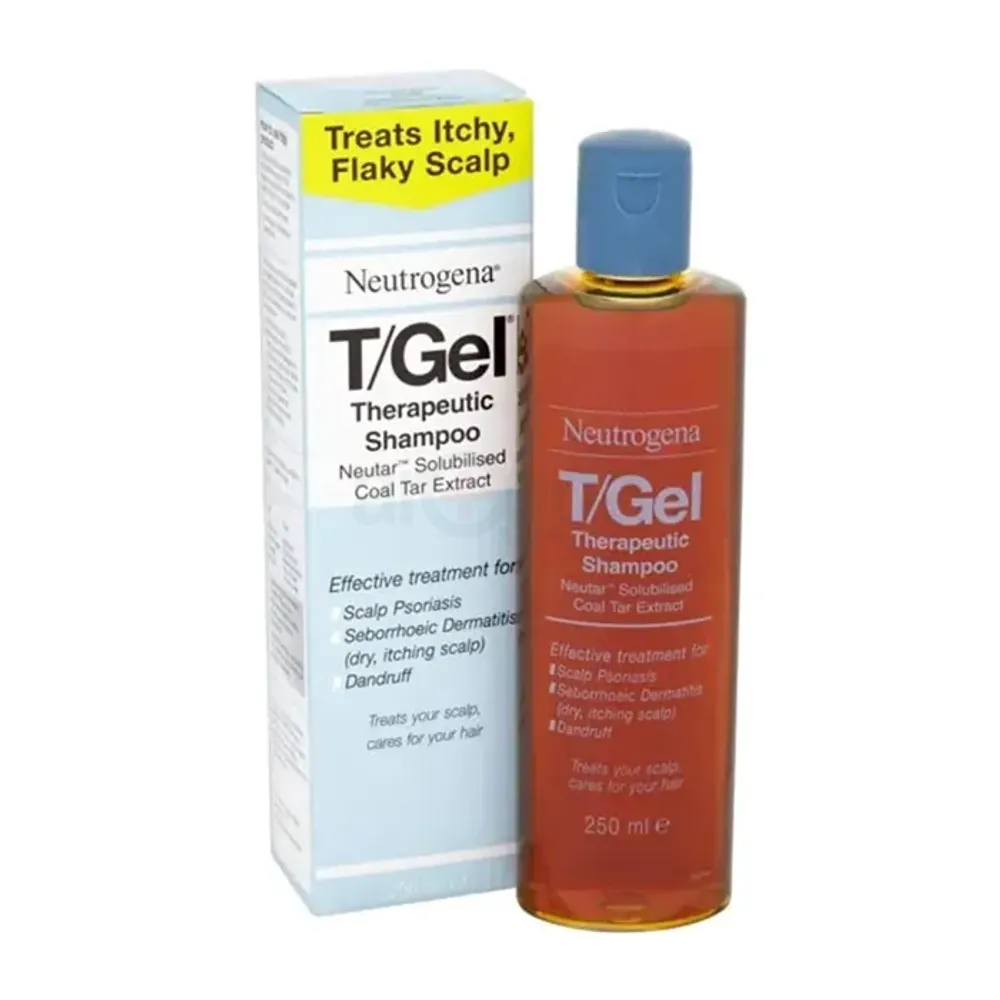 Neutrogena T/Gel Therapeutic Shampoo with Neutar Solubilised Coal Tar Extract for Scalp Psoriasis, Seborrhoeic Dermatitis & Dandruff  