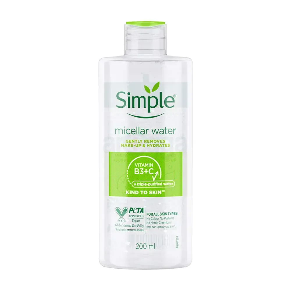 Simple Kind To Skin Micellar Cleansing Water 200ml  