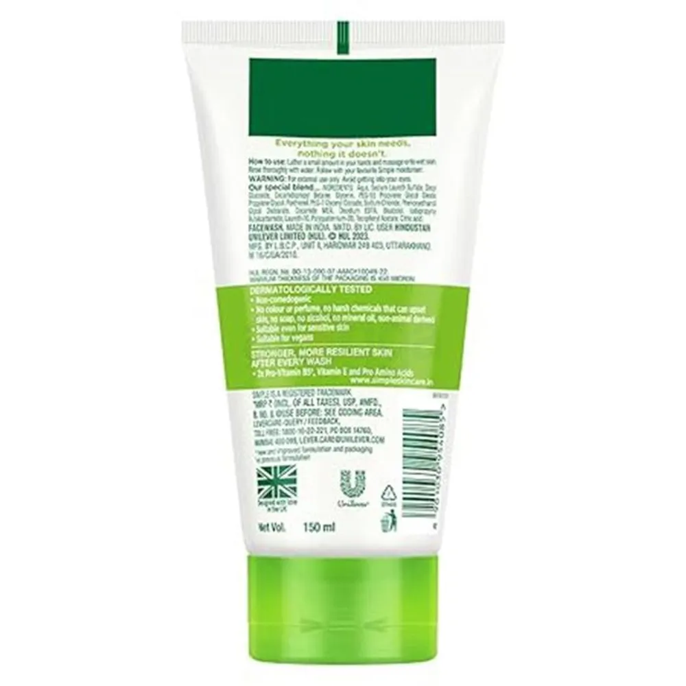 Simple Kind to Skin Moisturising Facial Wash 150ml  