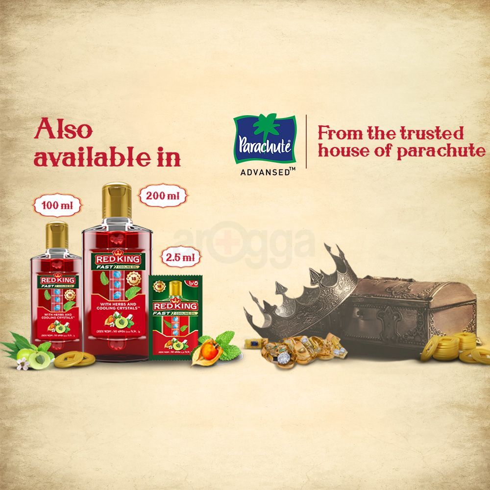 Red King Men's Cooling Oil 100ml  