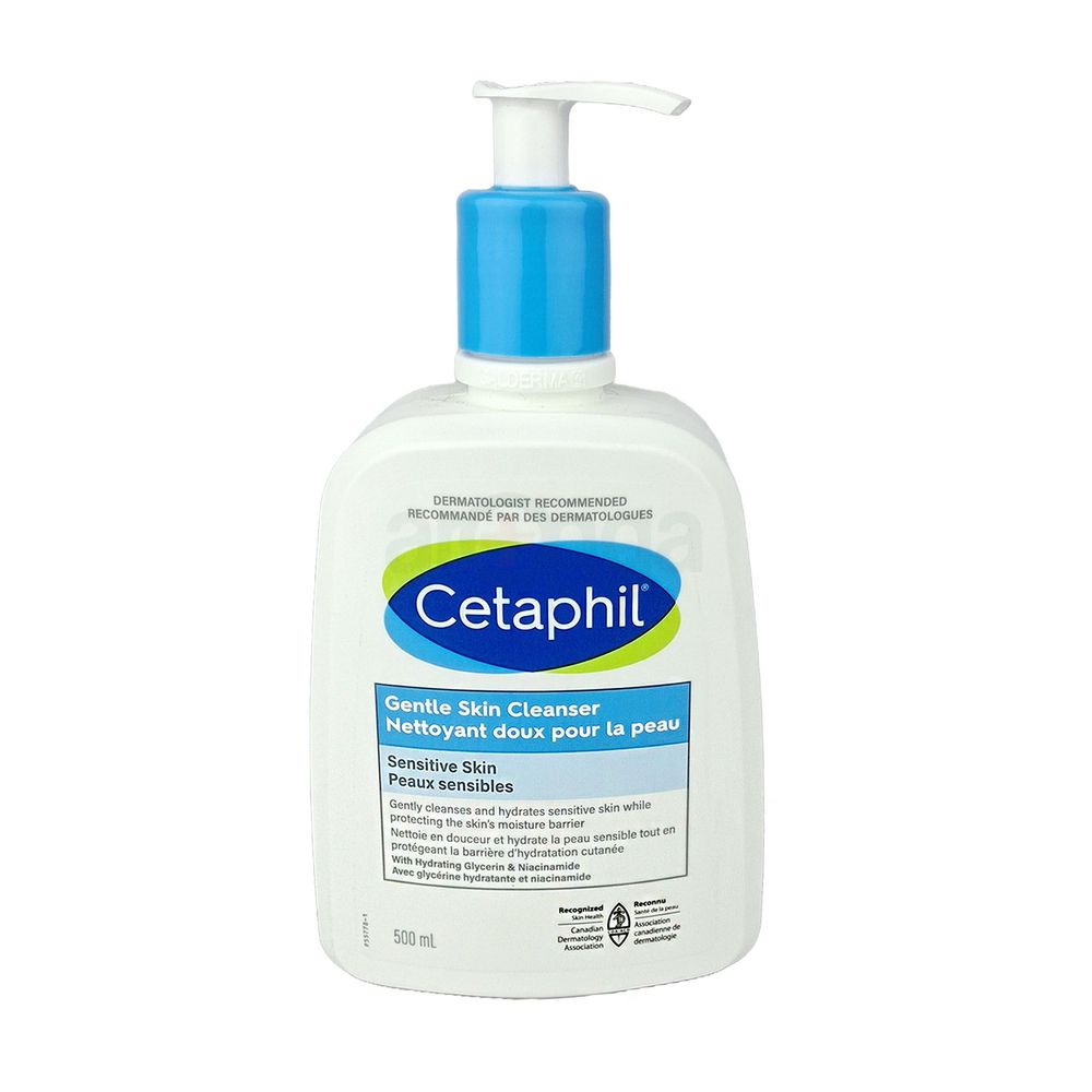 Cetaphil Gentle Skin Cleanser for Nattoyant Doux Pour La Peau Sensitive Skin 500 ml  