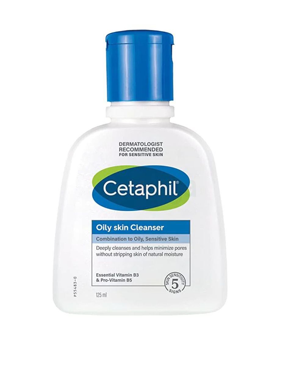 Cetaphil Oily Skin Cleanser For Combination to Oily, Sensitive Skin 125ml  