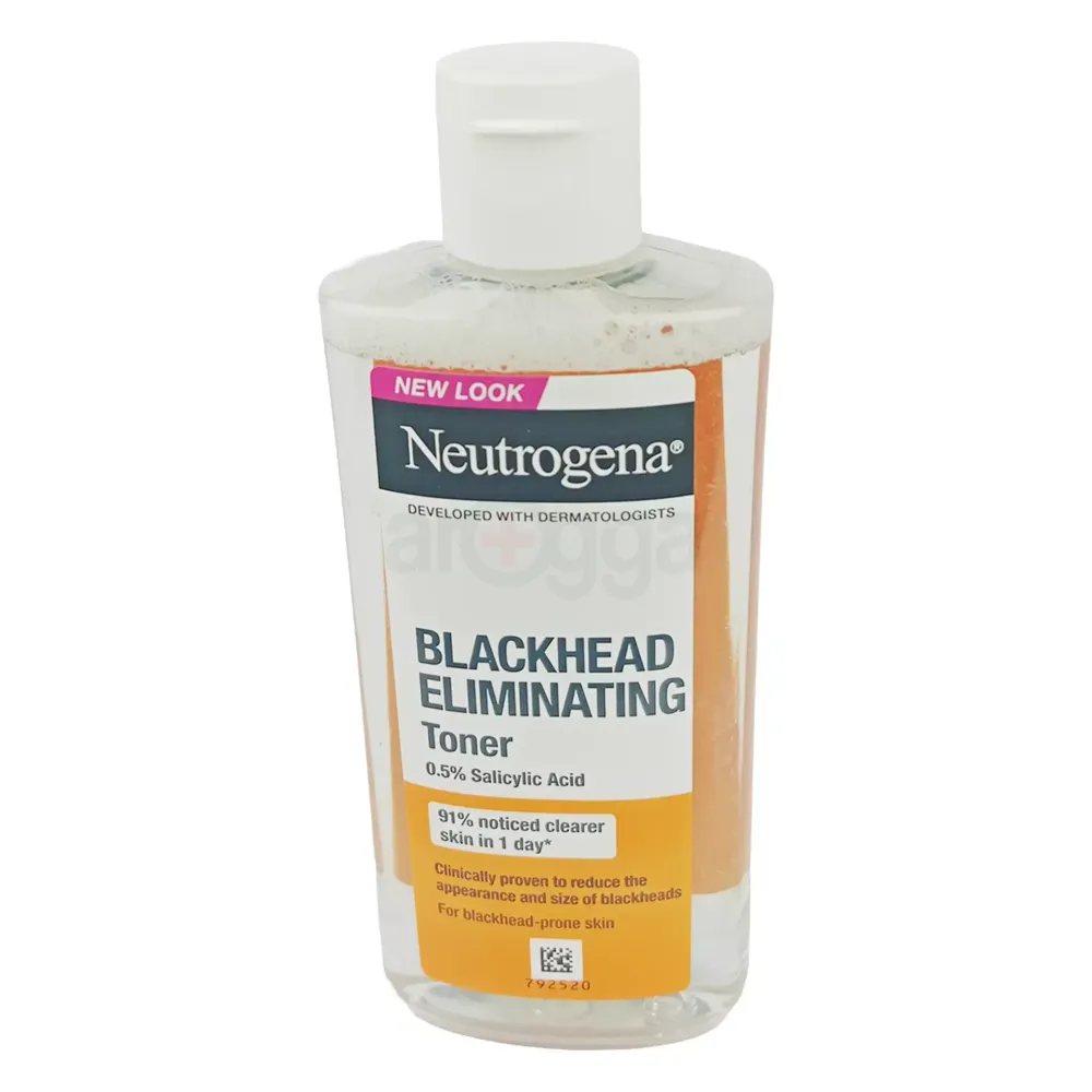Neutrogena Blackhead Eliminating 0.5% Salicylic Acid Cleansing Toner ...