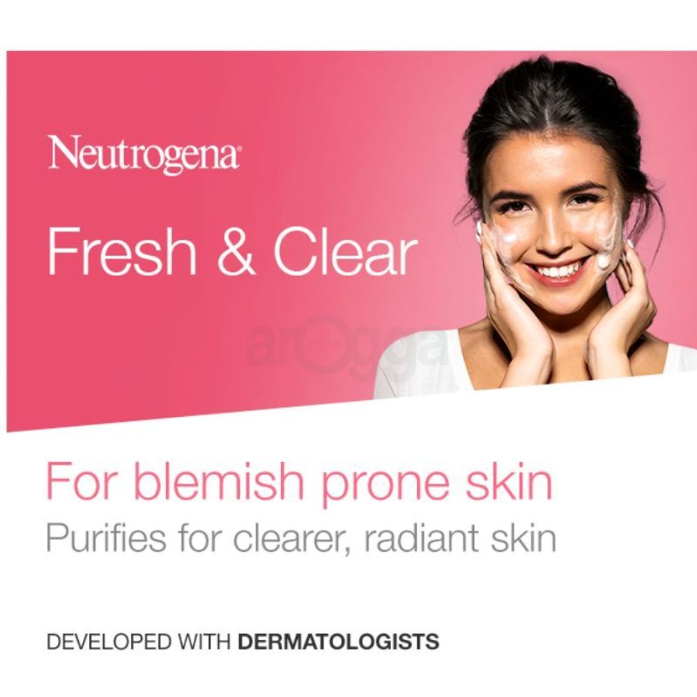 Neutrogena Fresh & Clear Facial Wash with Pink Grapefruit for Blemish Prone Skin 200ml  