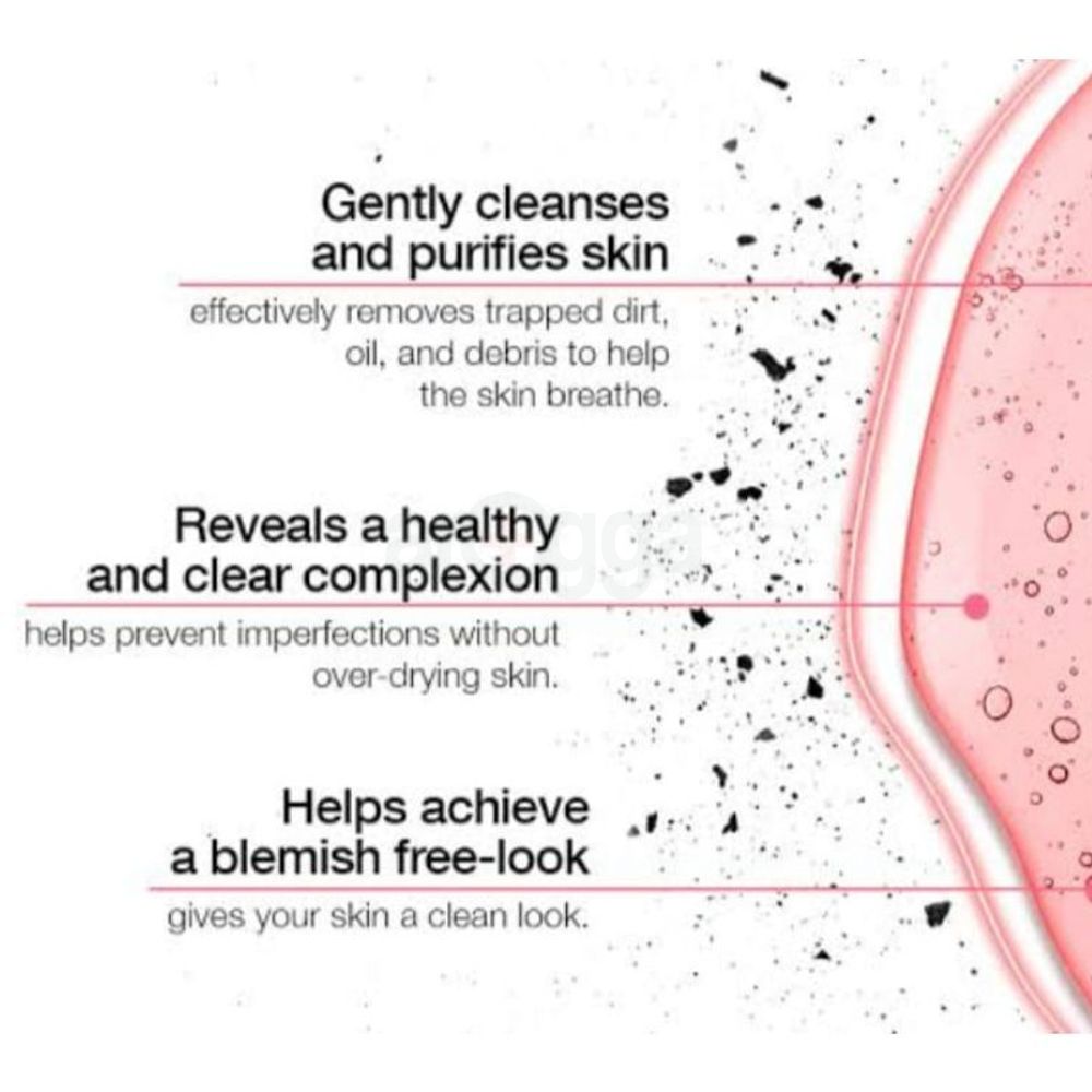 Neutrogena Fresh & Clear Facial Wash with Pink Grapefruit for Blemish Prone Skin 200ml  