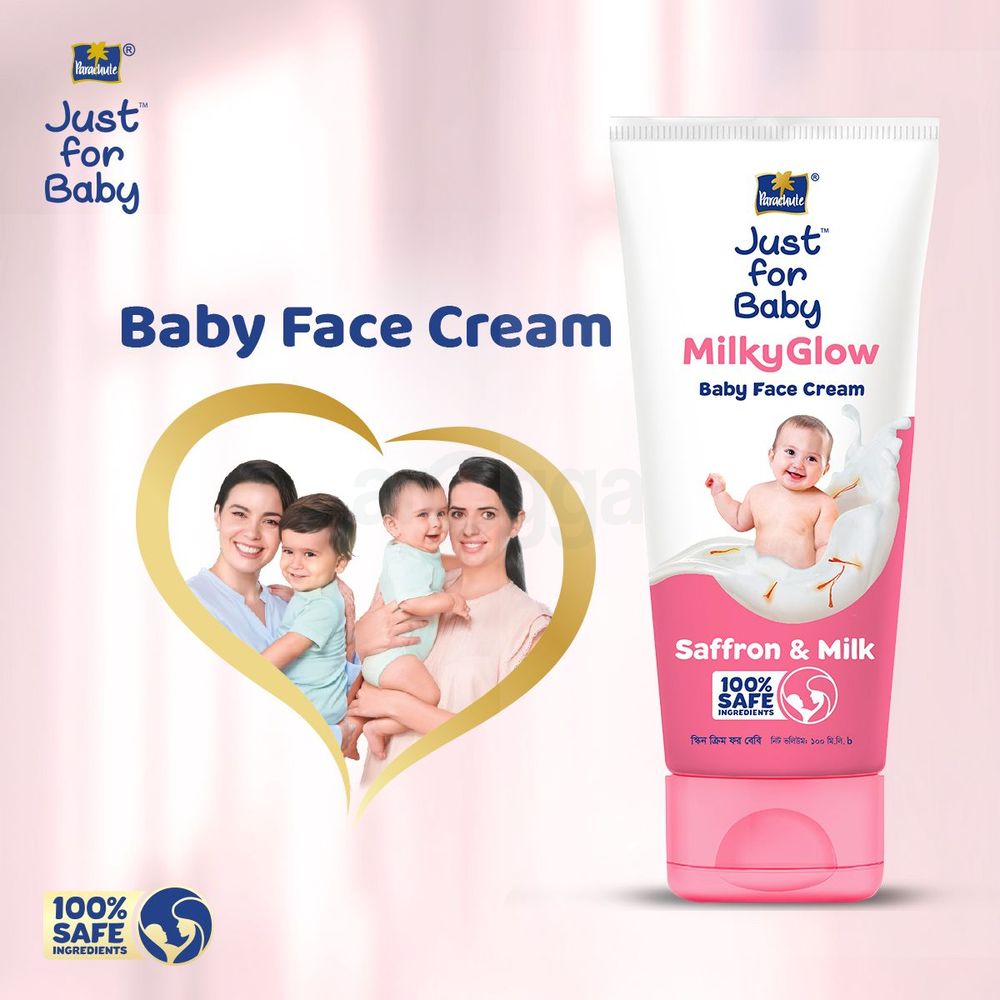 Parachute Just For Baby - Milky Glow Face Cream 100ml  