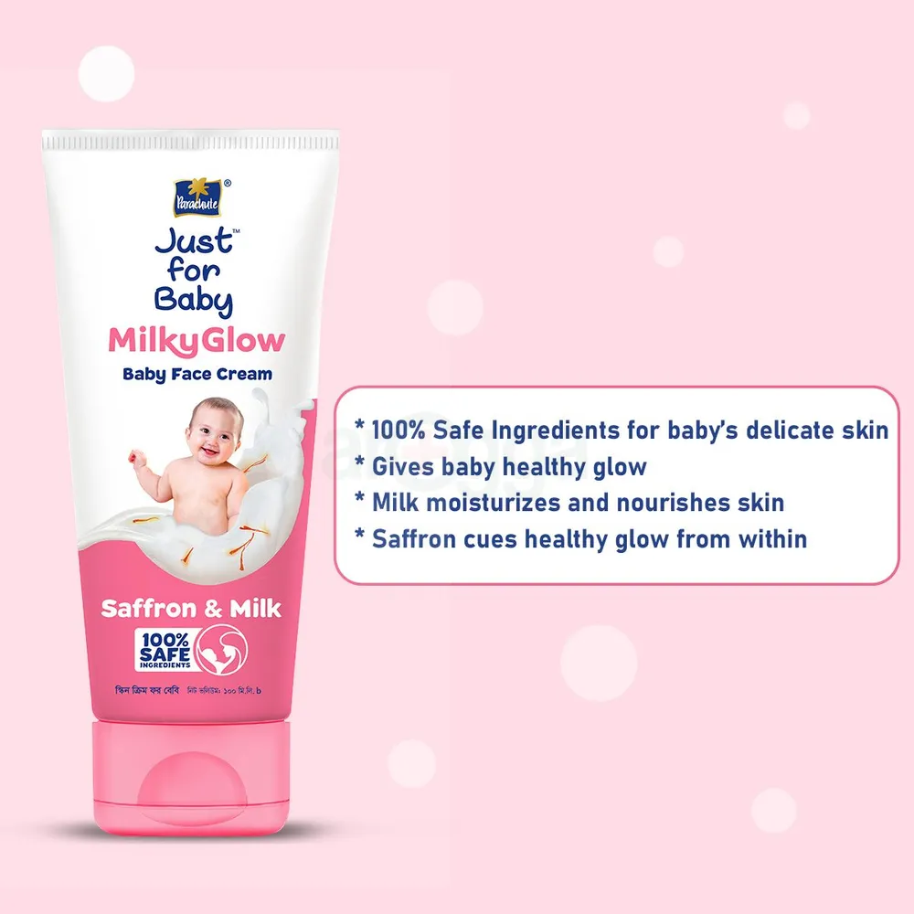 Parachute Just For Baby - Milky Glow Face Cream 100ml  