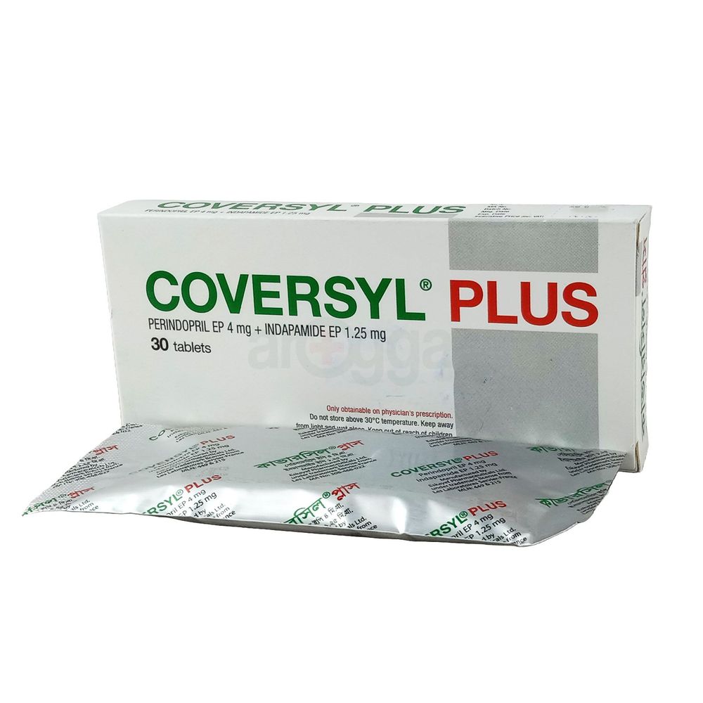 Coversyl Plus 4mg+1.25mg tablet