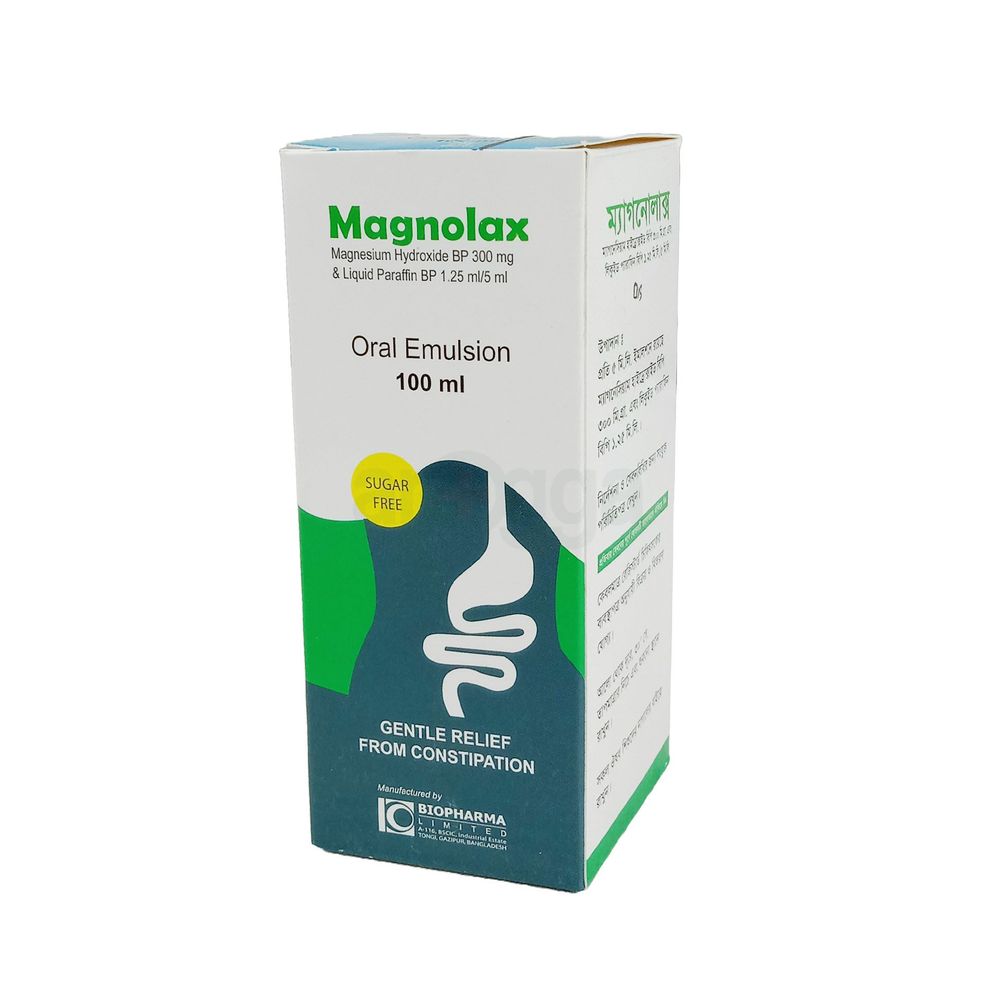 Magnolax (300mg+1.25ml)/5ml Emulsion