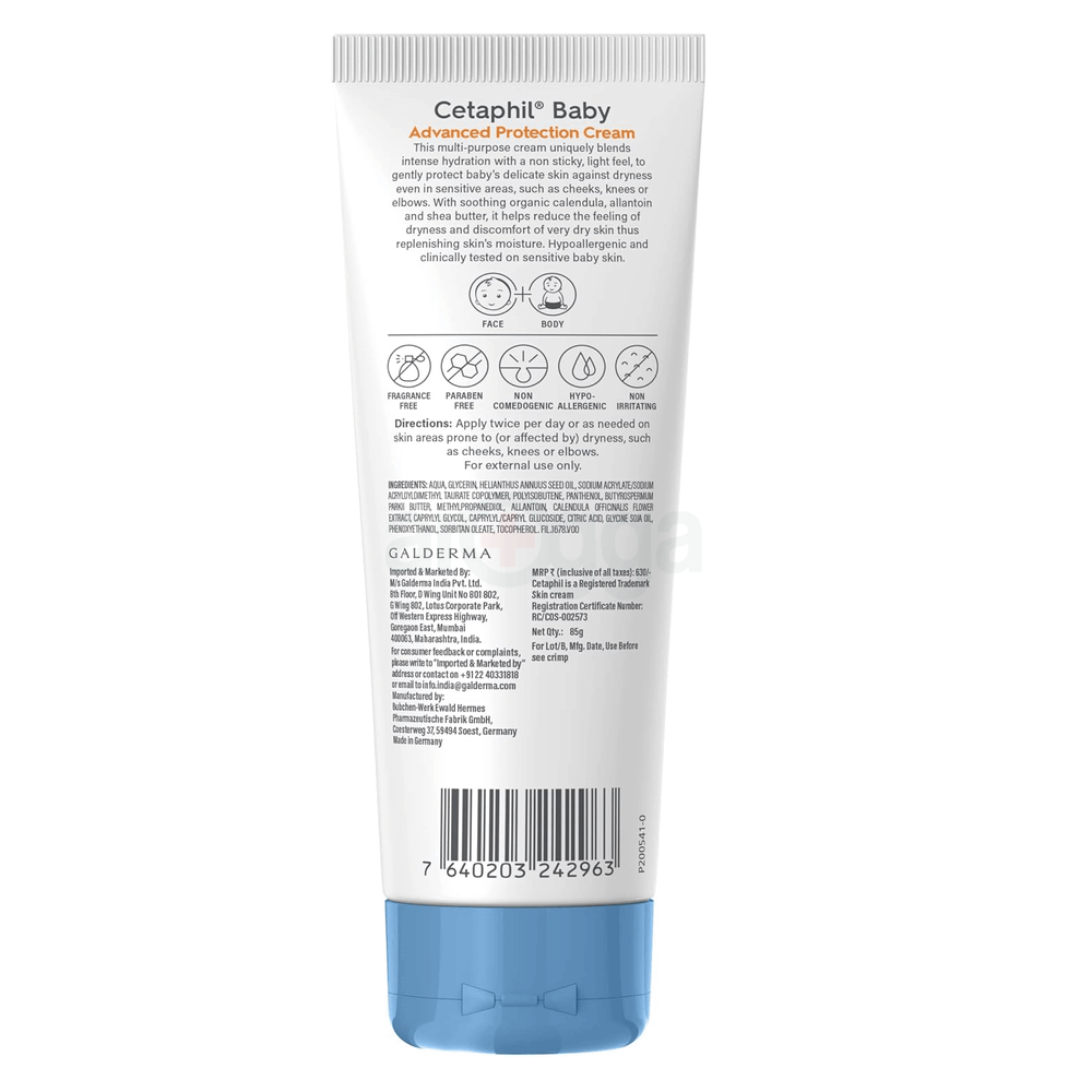 Cetaphil Baby Advanced Protection Cream with Organic Calendula  