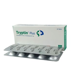 Tryptin Plus 12.5mg+5mg Tablet