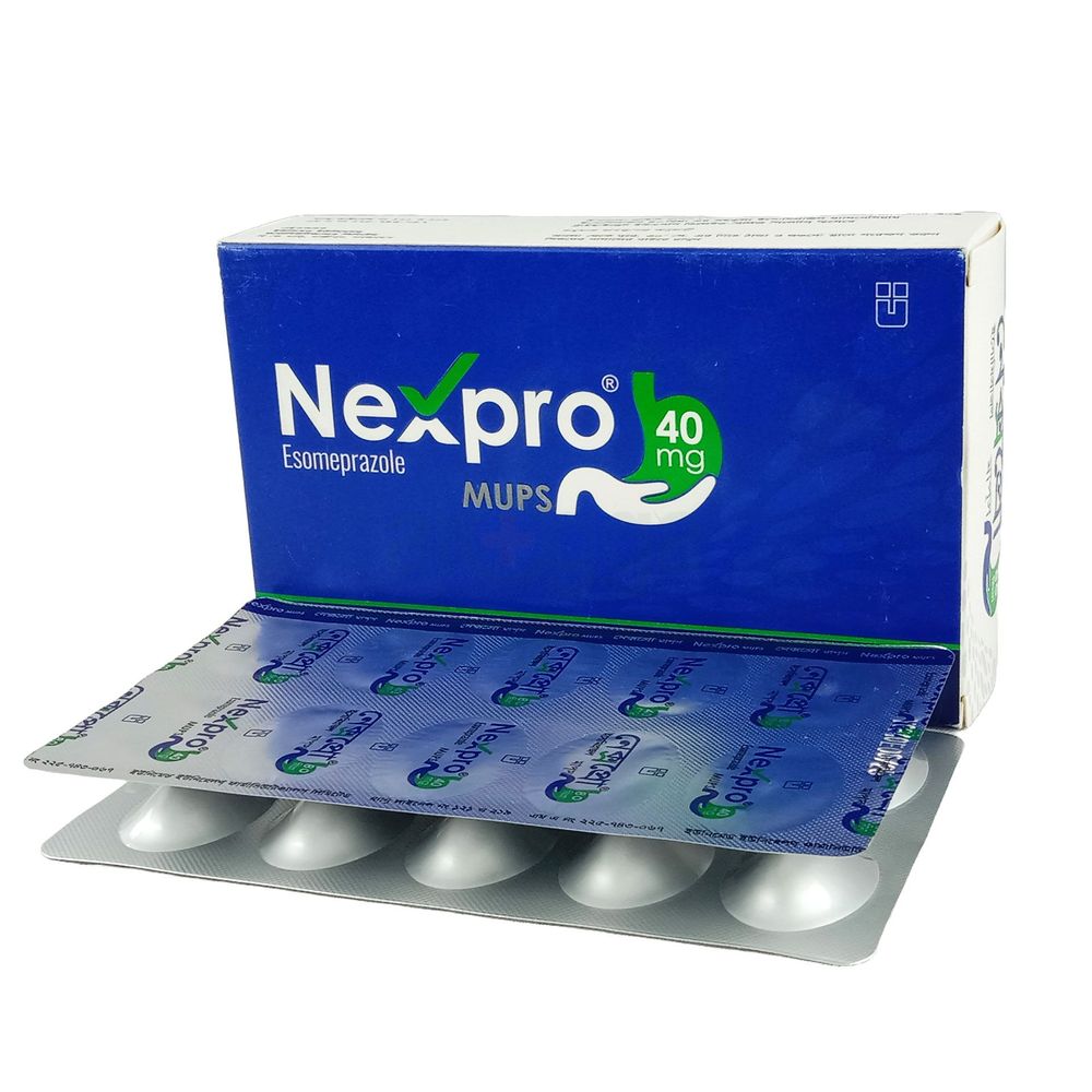 Nexpro Mups 40mg Tablet