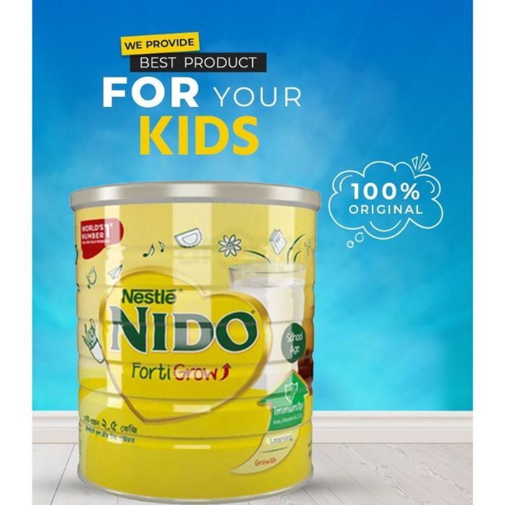 Nestlé Nido Fortigrow Full Cream Milk Powder (Tin) 2.5kg  