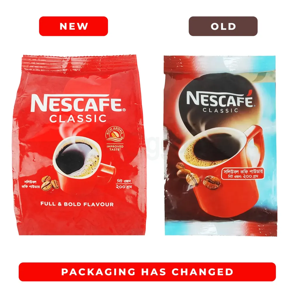 Nestlé Nescafé Classic Instant Coffee Pouch 200g  