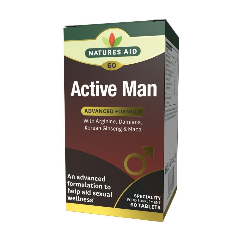 Natures Aid Active Man 60 Tablet  