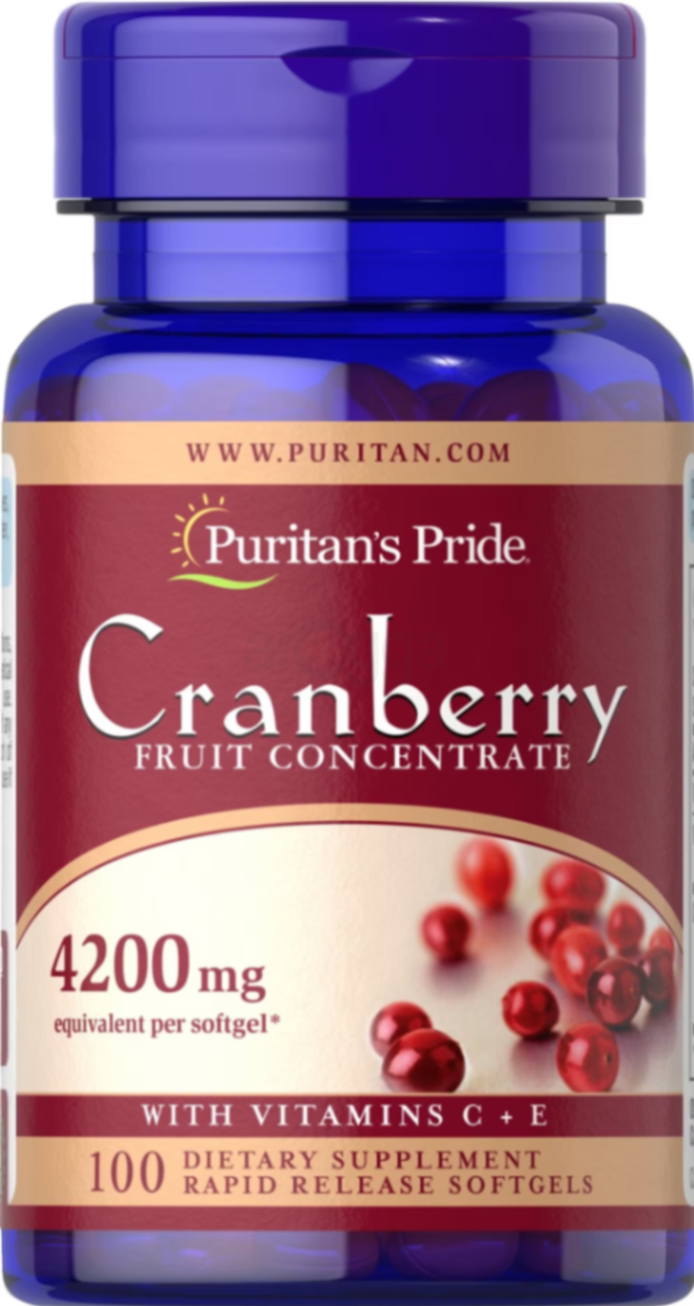 Puritan's Pride Cranberry Fruit Concentrate  